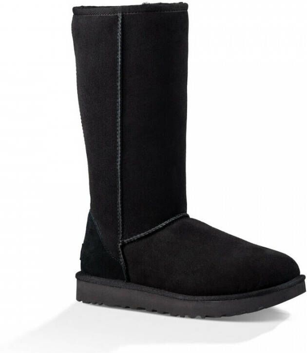 UGG Vachtlaarzen Dames Classic Tall Ii Maat: 41 Materiaal: Suède Kleur: Zwart - Foto 3