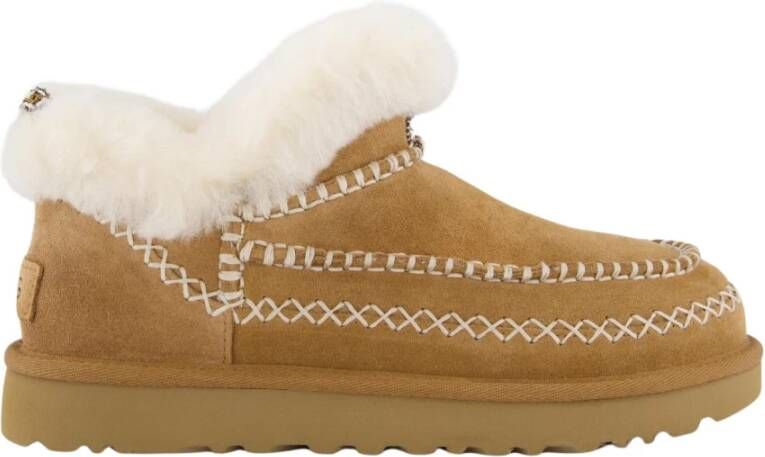 Ugg Classic Ultra Mini Alpine Boots Beige Dames