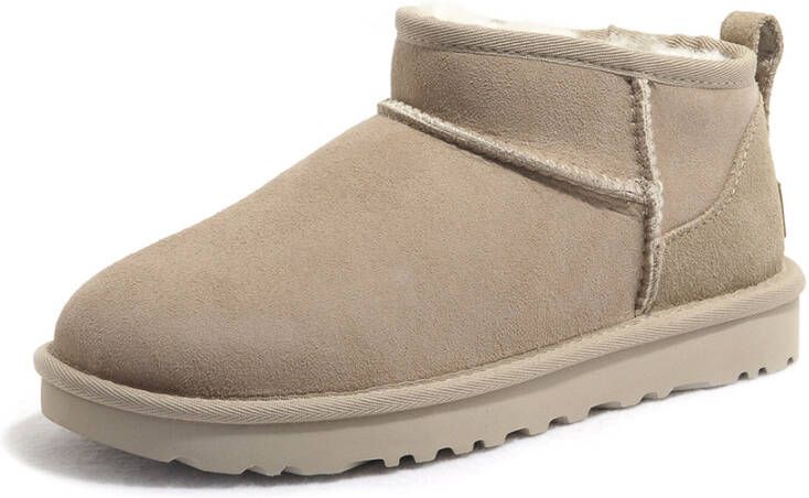 Ugg Classic Ultra Mini Boots Beige Dames