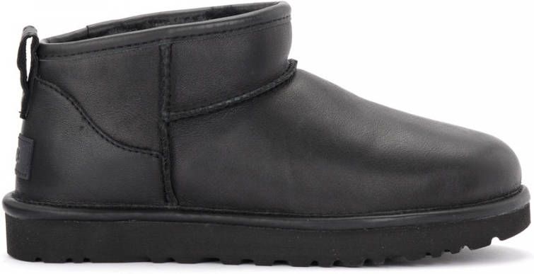 Ugg Classic Ultra Mini leather ankle boot