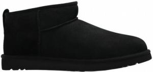 Ugg Classic Ultra Mini laarzen voor in Black Leder