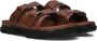 UGG Slippers Heren Capitola Buckle Slide Maat: 42 Materiaal: Leer Kleur: Bruin - Thumbnail 1