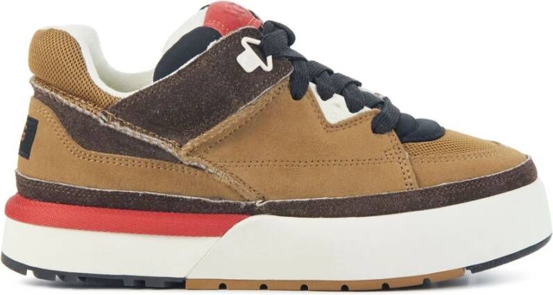 Ugg Cognac Suede Sneakers Multicolor Dames