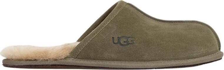 Ugg Scuff Pantoffels voor Heren in Burnt Olive | Suede - Foto 2
