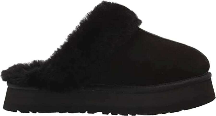 Ugg Slippers & Mules Plush Lined Black Slip-On Sandals With Thick Sole in zwart - Foto 2