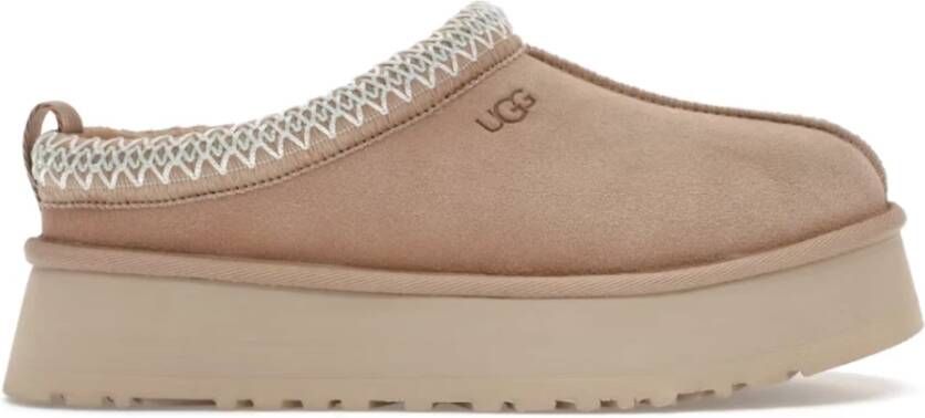 Ugg Comfortabele Slipper Sandaal Beige Dames