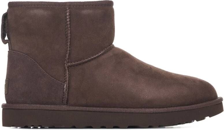 UGG Vachtlaarzen Dames Classic Mini Ii Maat: 42 Materiaal: Suède Kleur: Bruin