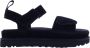 UGG Dames W Goldenstar Maat: 42 Materiaal: Suède Kleur: Zwart - Thumbnail 1