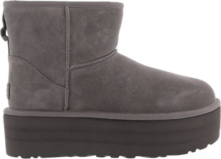 Ugg Classic Mini-laars met plateauzool voor Dames in Smoke Plume