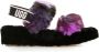 Ugg Oh Yeah Slide Dames Slippers en Sandalen Purple Leer Foot Locker - Thumbnail 1