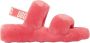 Ugg Oh Yeah Slide Sandalen voor Dames in Strawberry Sorbet | Shearling - Thumbnail 1