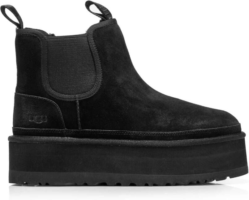 UGG Chelsea Boots Dames W Neumel Platform Chelsea Maat: 43 Materiaal: Suède Kleur: Zwart