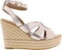 UGG Sandalen Dames W Careena Maat: 41 Materiaal: Leer Kleur: Goud - Thumbnail 2