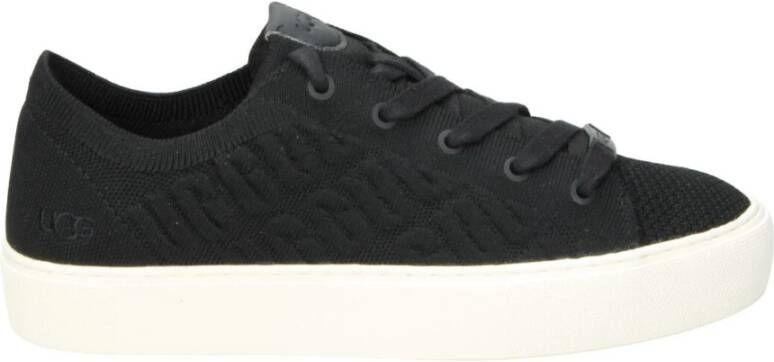 Ugg Dinae Graphic Knit Sneakers Zwart Dames