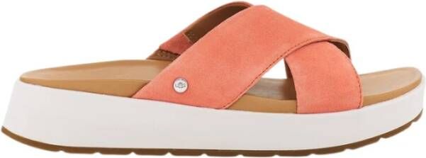 Ugg Emily Sliders Oranje Dames