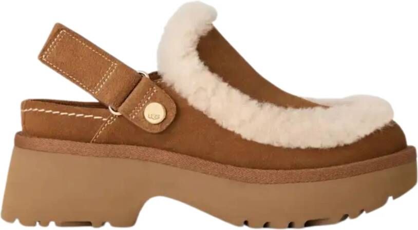 UGG Emsee Klomp in Cognac Kleur