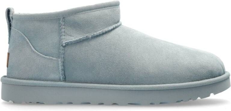 UGG Pantoffels Dames W Classic Ultra Mini Maat: 36 Materiaal: Suède Kleur: Blauw