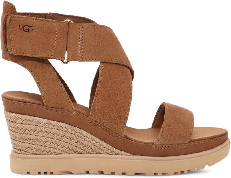 Ugg Enkellaarzen voor vrouwen Brown Dames