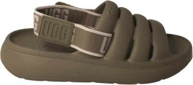 Ugg Flat Sandals Groen Dames