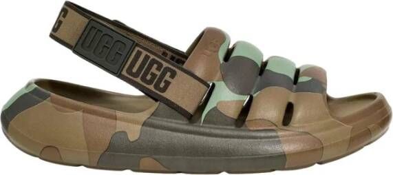 Ugg Sport Yeah Camopop-slipper voor Heren in Green