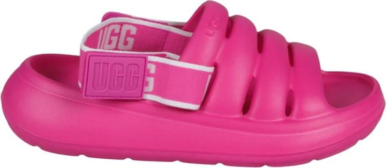 Ugg Flat Sandals Paars Dames