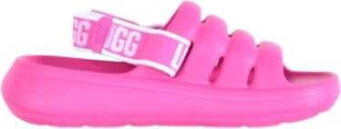 Ugg Flat Sandals Roze Dames