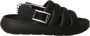 Ugg Flat Sandals MIINTO 3a1f7d76855bb4348be2 Zwart Dames - Thumbnail 2