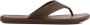 UGG Slippers Heren 1102690 Maat: 45 Materiaal: Leer Kleur: Bruin - Thumbnail 2