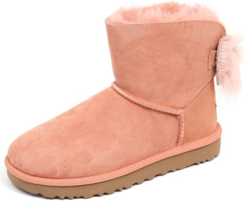 UGG Fluff Bow Mini Laars Schoen