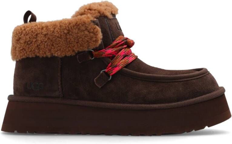 Ugg Funkarra Schoenen Donkerbruin 1143954-Bcdr Brown Dames
