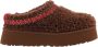 UGG Pantoffels Dames W Tazz Braid Maat: 42 Materiaal: Leer Kleur: Cognac - Thumbnail 1