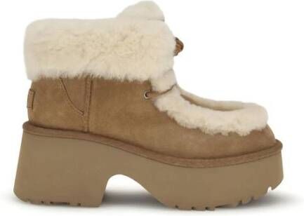 Ugg Classic Esmee Lace Up-laars in Brown