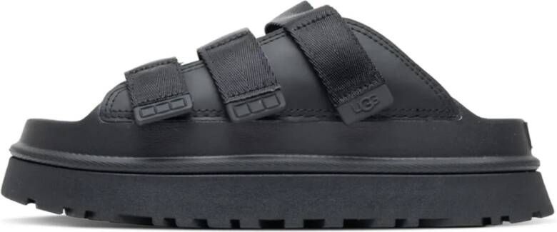 UGG Teenslippers Dames W Goldenstar Slide Maat: 41 Materiaal: Rubber Kleur: Zwart