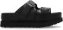 Ugg Slippers met plateauzool en klittenbandsluiting model 'GOLDENSTAR' - Thumbnail 11