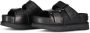 Ugg Slippers met plateauzool en klittenbandsluiting model 'GOLDENSTAR' - Thumbnail 1