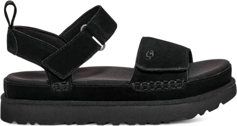 UGG Dames W Goldenstar Maat: 43 Materiaal: Suède Kleur: Zwart