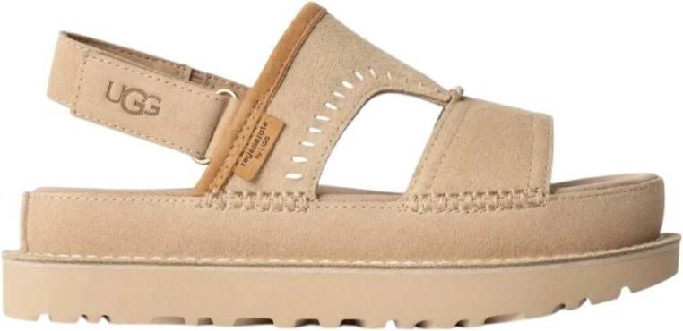 UGG Dames W Goldenstar Regenerate Maat: 36 Materiaal: Suède Kleur: Beige