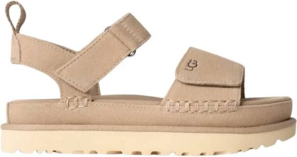 UGG Dames W Goldenstar Maat: 36 Materiaal: Suède Kleur: Beige