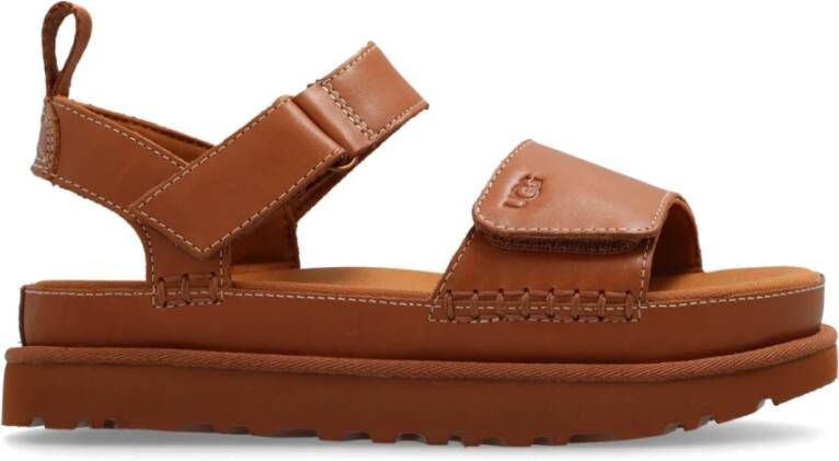 Ugg Goldenstar-sandaal voor dames in Brown