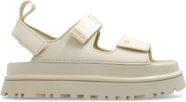 UGG Dames W Goldenglow Maat: 43 Materiaal: Rubber Kleur: Beige