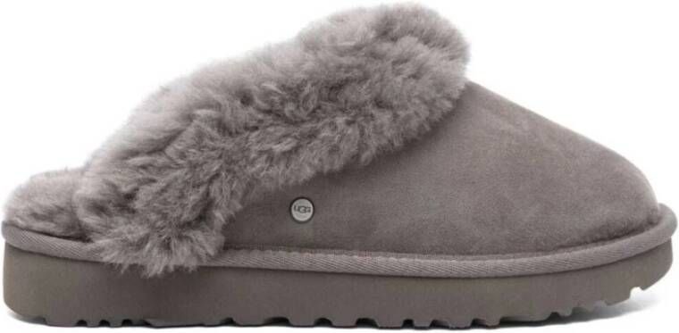 Ugg Grijze Classic Slipper II Sandalen Grijs Dames