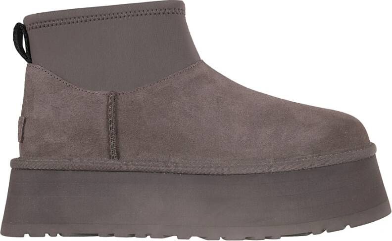 UGG Grijze Enkellaarsjes voor Vrouwen