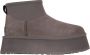 Ugg Boots & laarzen Grey suede Classic Mini Dipper ankle boots in grijs - Thumbnail 1
