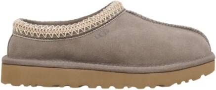 UGG Grijze platte schoenen met shearling voering
