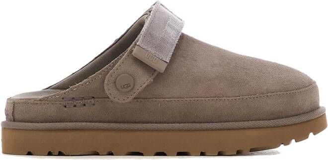 UGG Clogs W GOLDENSTAR CLOG Huisslippers plateauschoen mule met draaibare hielriem