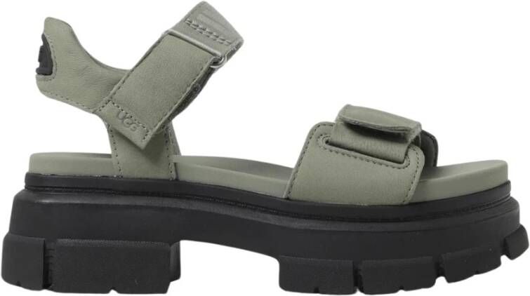 Ugg Stijlvolle Sandalen voor de Zomer Green Dames