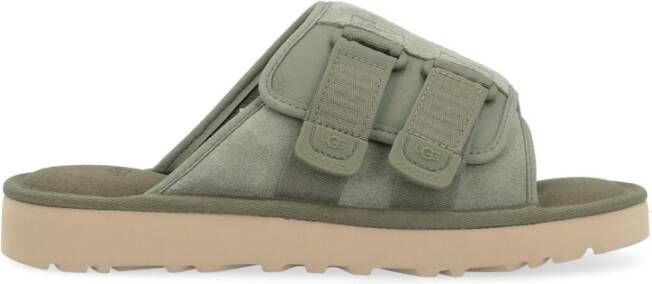 Ugg Groene Suède Band Sandaal Green Heren