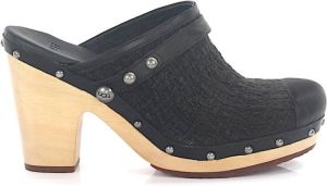 Ugg Heeled Mules Zwart Dames