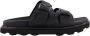 UGG Slippers Heren Capitola Buckle Slide Maat: 44 Materiaal: Leer Kleur: Zwart - Thumbnail 1