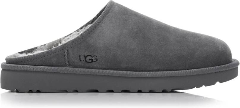 UGG Pantoffels Heren M Classic Slip-on Maat: 45 Materiaal: Suède Kleur: Cognac - Foto 2